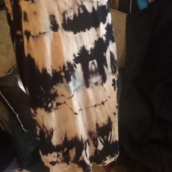 Grunge Goth bleach dyed Dress - Picture 3 of 5